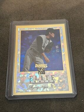 2026 Donruss Elite Series Gold Ice Byung-Hyun Kim 17/35